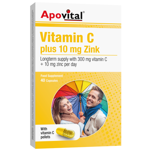 Apovital Vitamin C plus 10 mg Zink