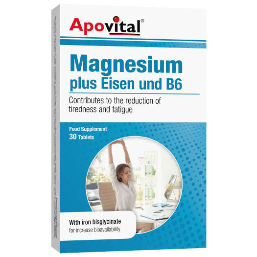 Apovital Magnesium plus Eisen und B6